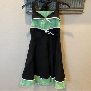 1950’s Vintage Pin Up Sailor Dress. Small